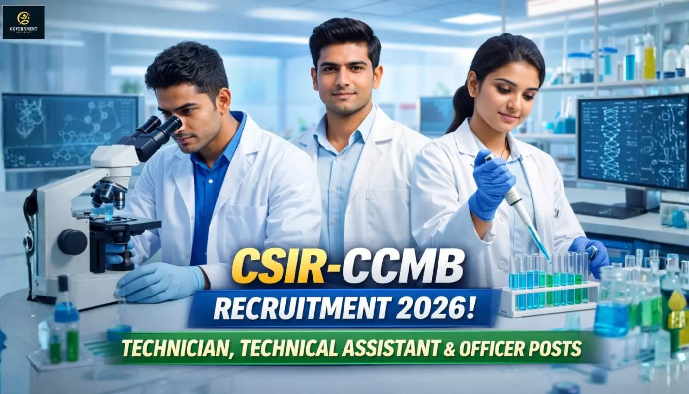 CSIR-CCMB Recruitment 2026