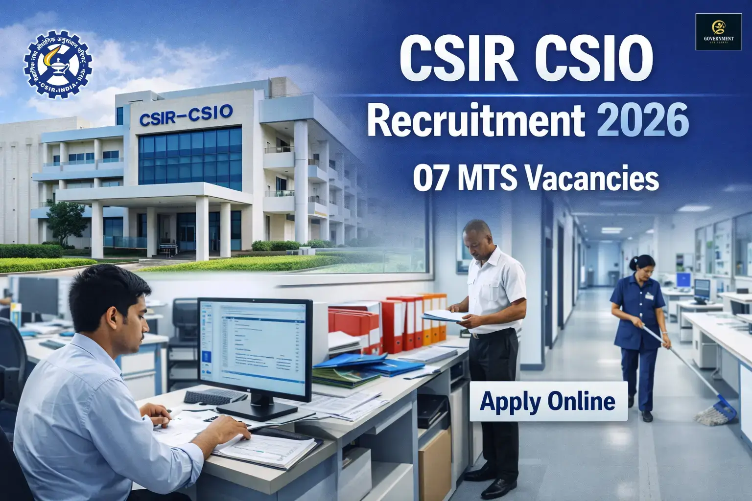 CSIR CSIO MTS Recruitment 2026