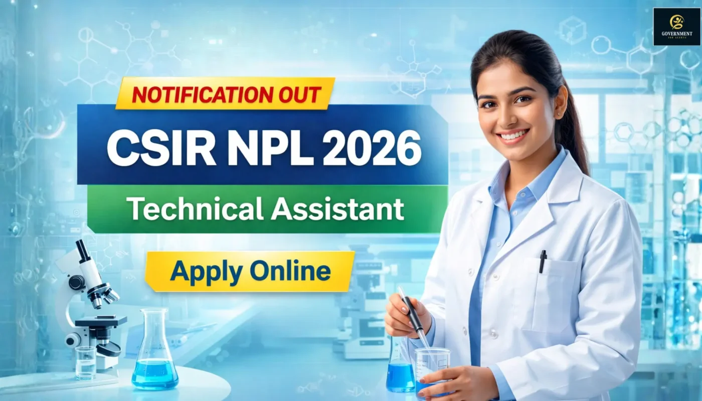 CSIR NPL Delhi Recruitment 2026