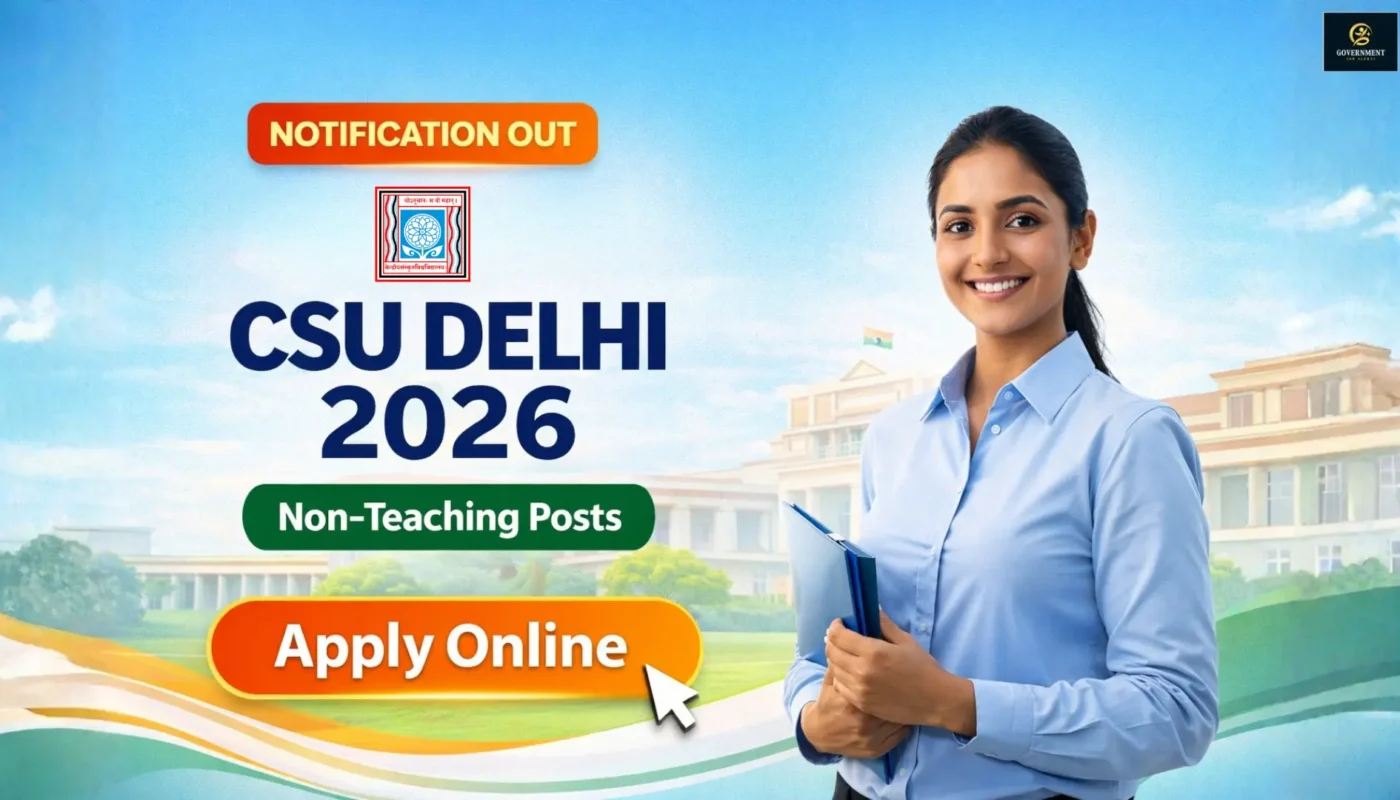 CSU Delhi Recruitment 2026