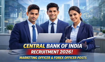 Central Bank of India Recruitment
