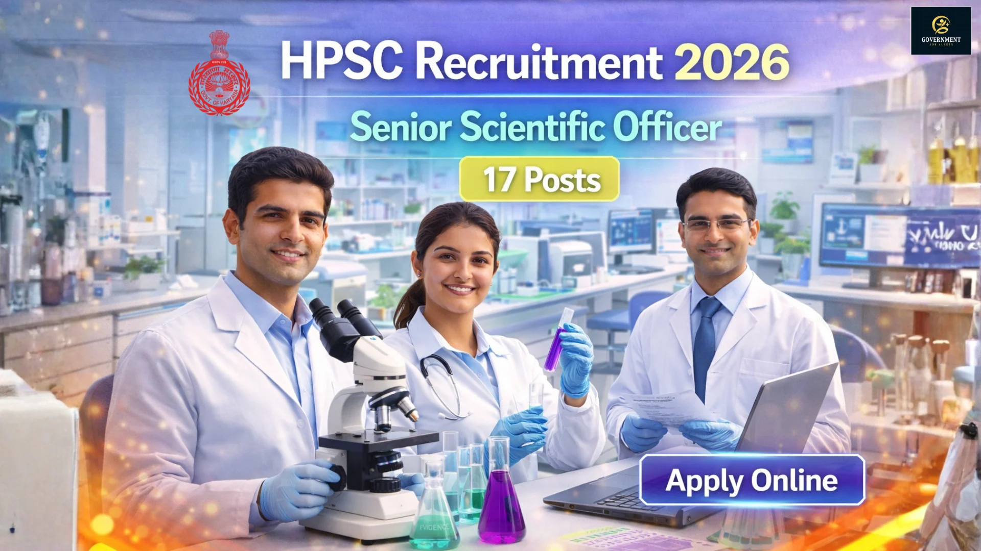 HPSC Senior Scientific Officer Recruitment