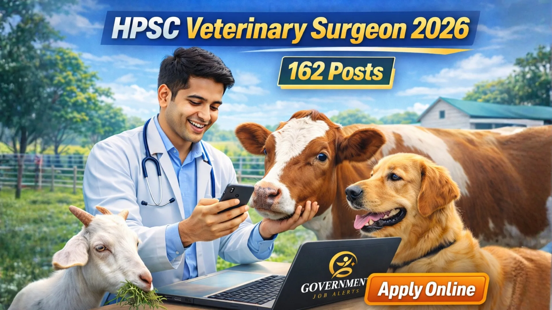 HPSC Veterinary Surgeon Recruitment 2026