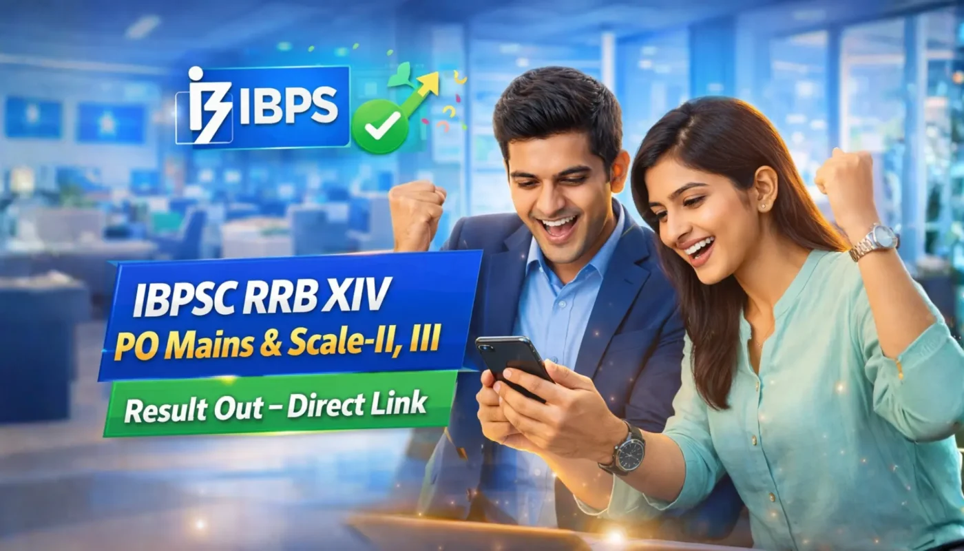 IBPS RRB XIV PO Mains, Scale-II & III Pre Result Out