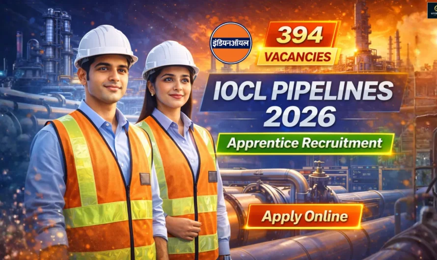 IOCL Pipelines Division Apprentice Recruitment 2026