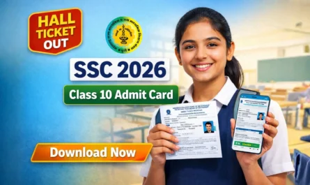 Maharashtra SSC Hall Ticket 2026 Out