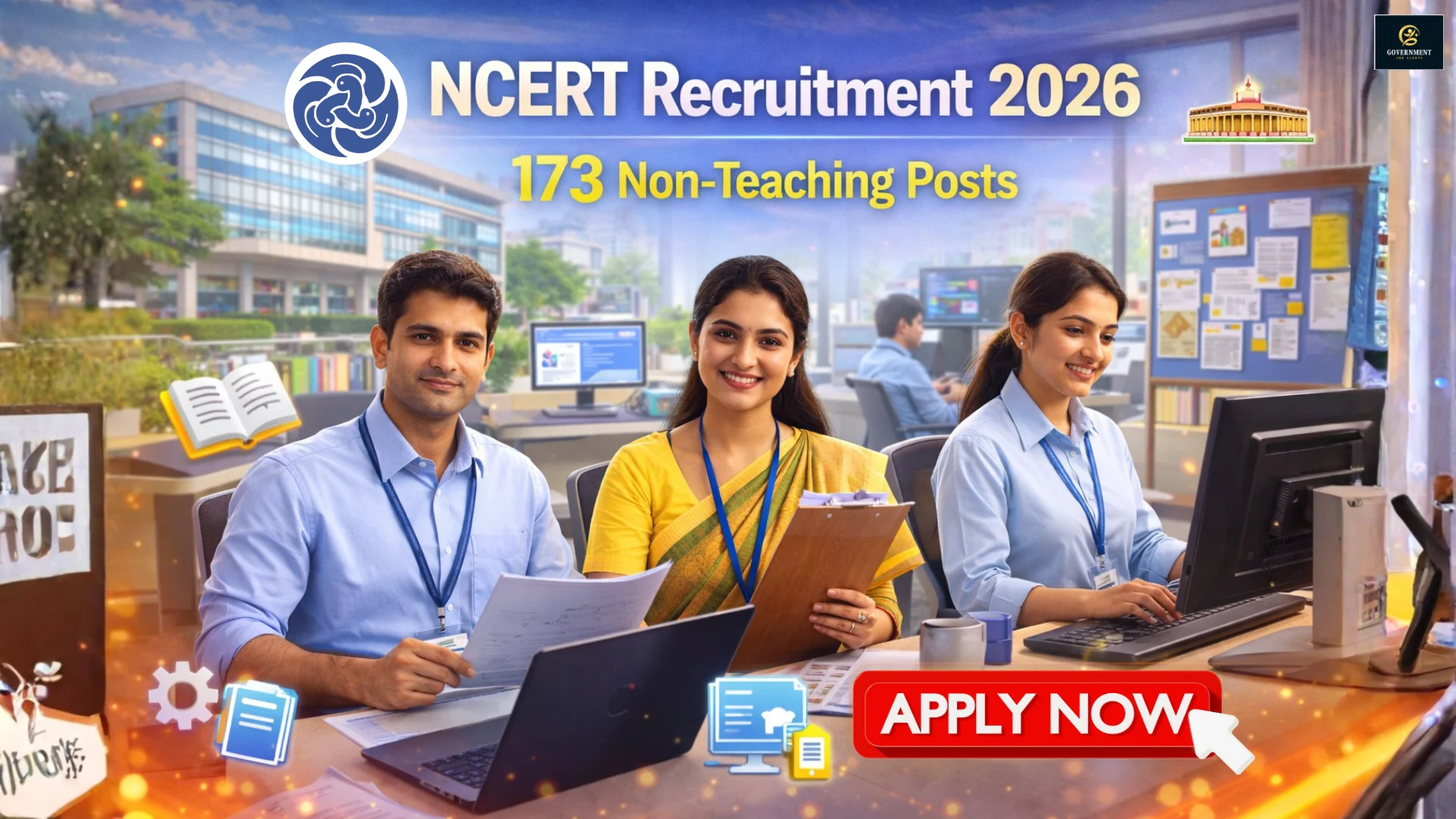 NCERT Non-Teaching Recruitment 2026