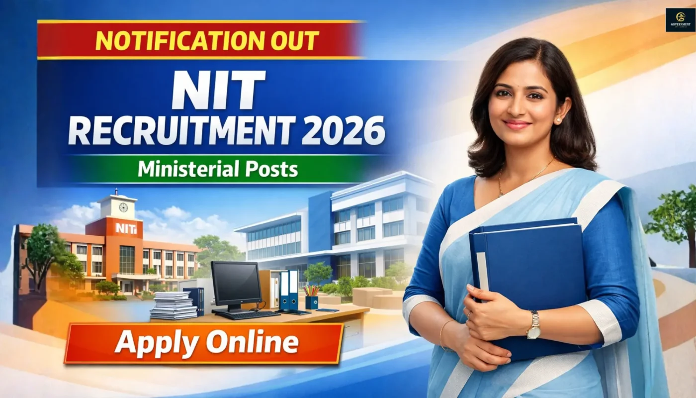 NIT Ministerial Recruitment 2026: Apply Online