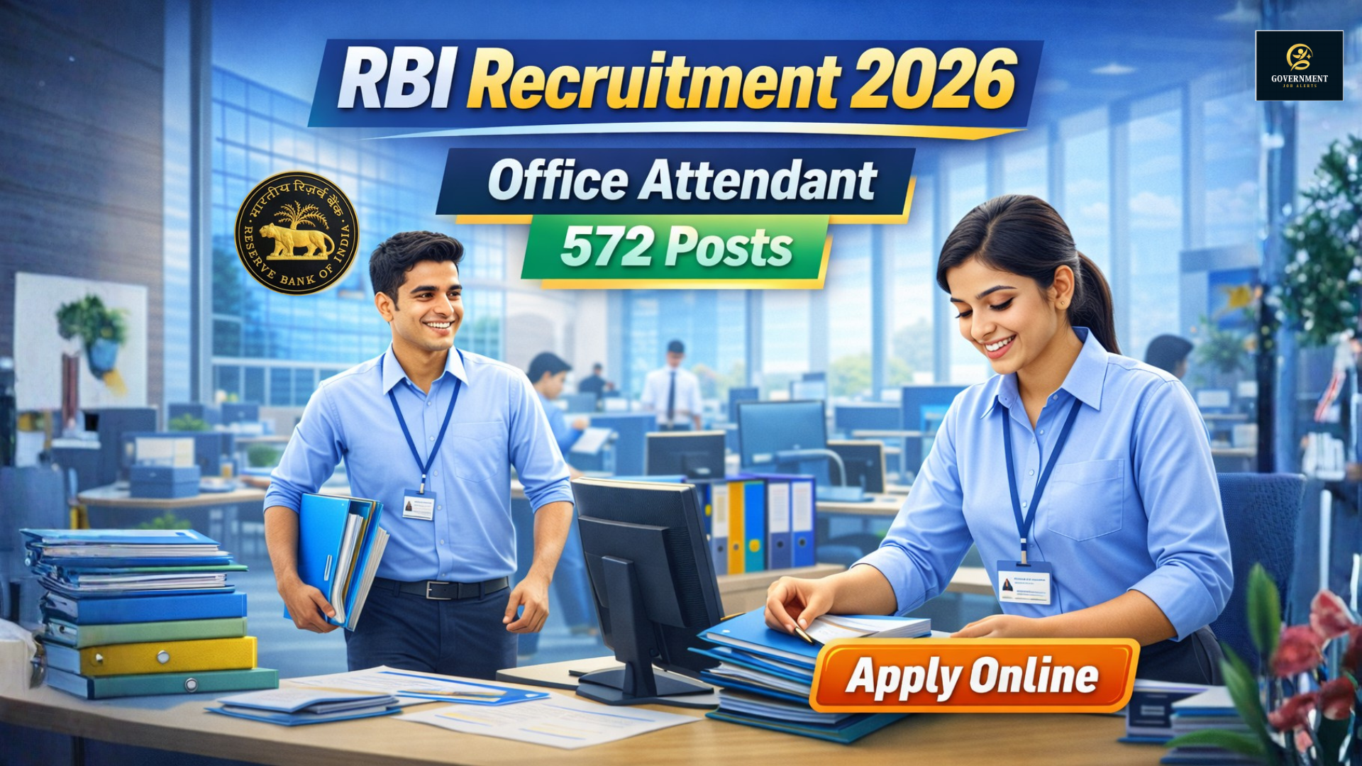 RBI Office Attendant Recruitment 2026