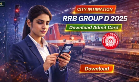 RRB Group D Admit Card 2025