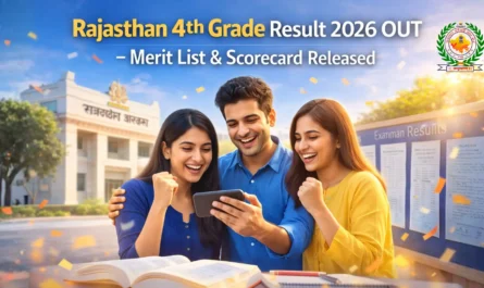 Rajasthan 4th Grade Result 2026