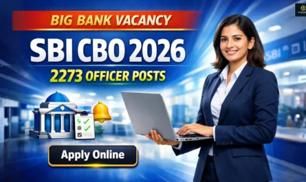 SBI CBO Recruitment 2026