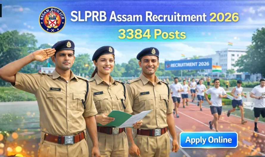 SLPRB Assam Recruitment 2026