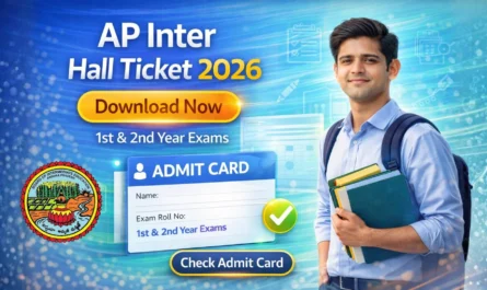 AP Intermediate Hall Ticket 2026
