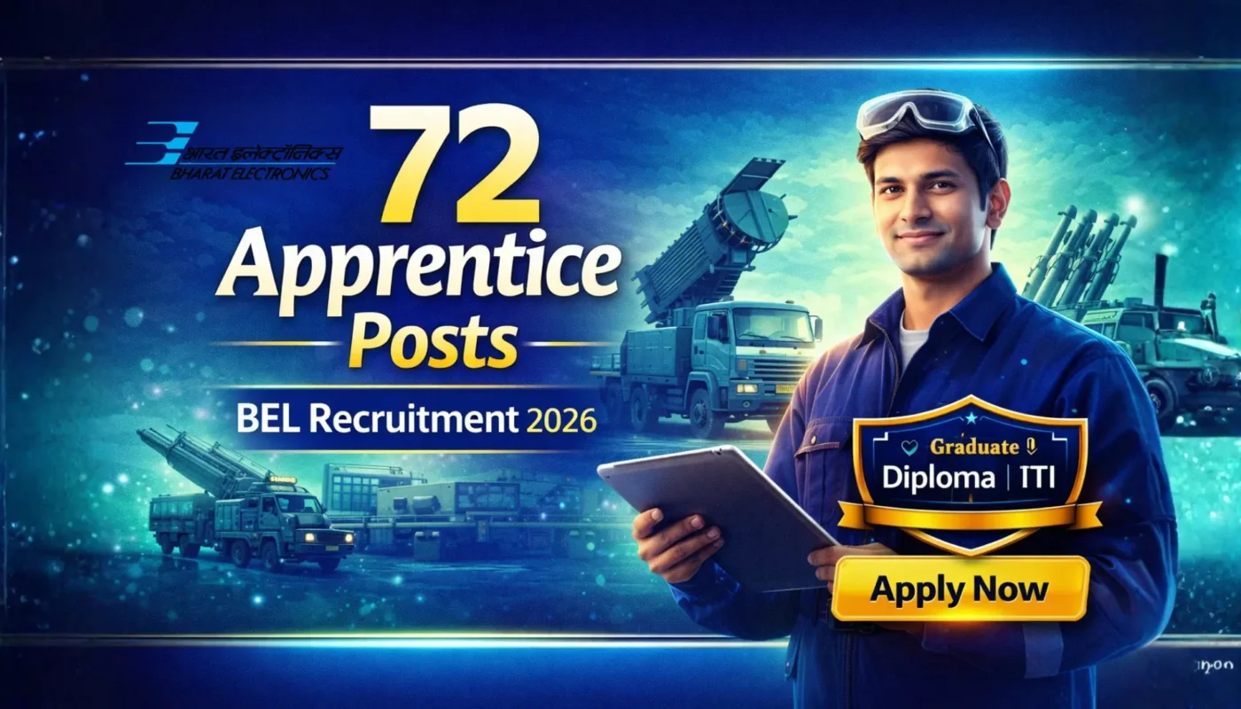 BEL Apprentice Recruitment 2026