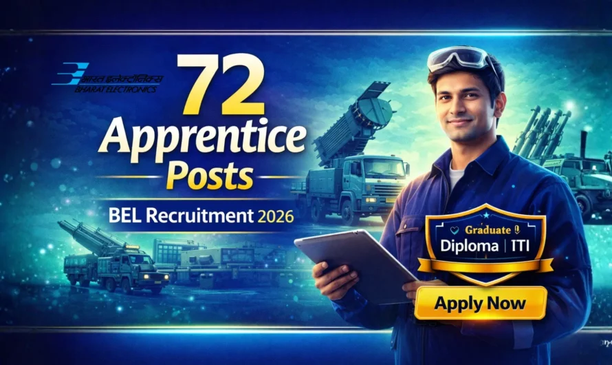 BEL Apprentice Recruitment 2026