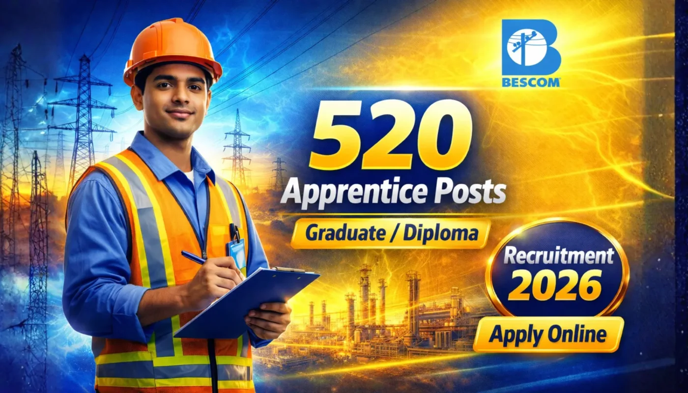 BESCOM Apprentice Recruitment 2026