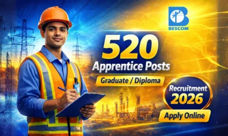 BESCOM Apprentice Recruitment 2026