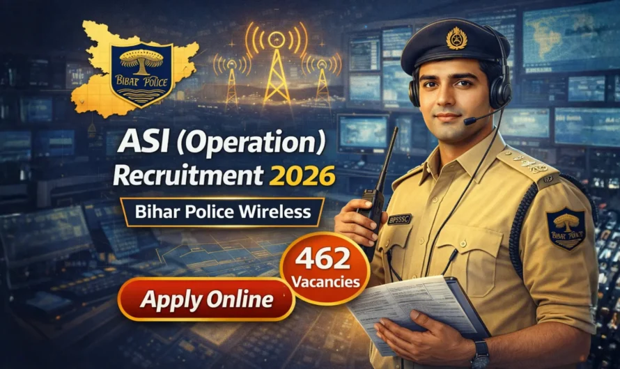 BPSSC ASI (Operation) Recruitment 2026