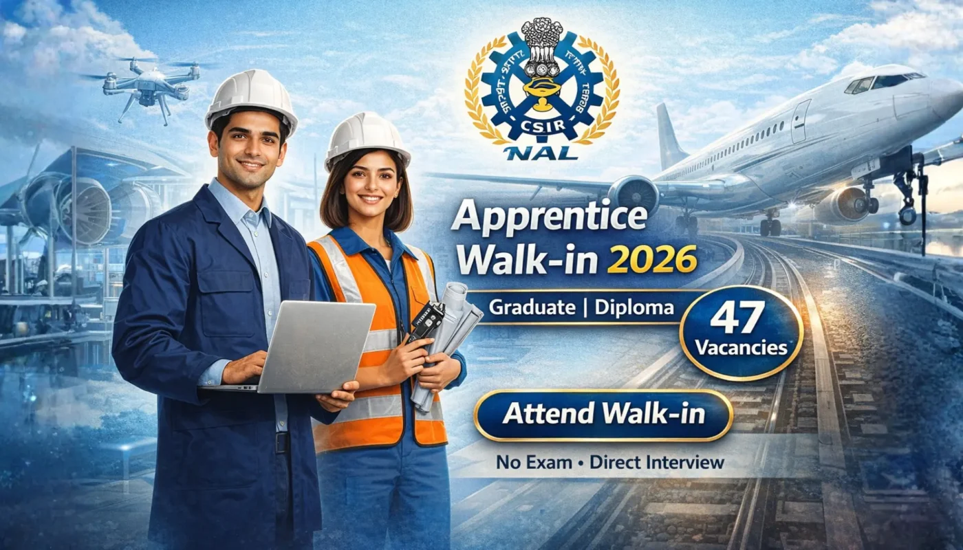 CSIR NAL Apprentice Recruitment 2026