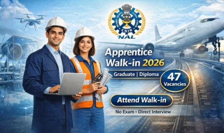 CSIR NAL Apprentice Recruitment 2026