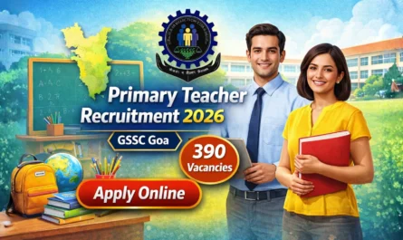 GSSC Primary School Teacher Recruitment 2026