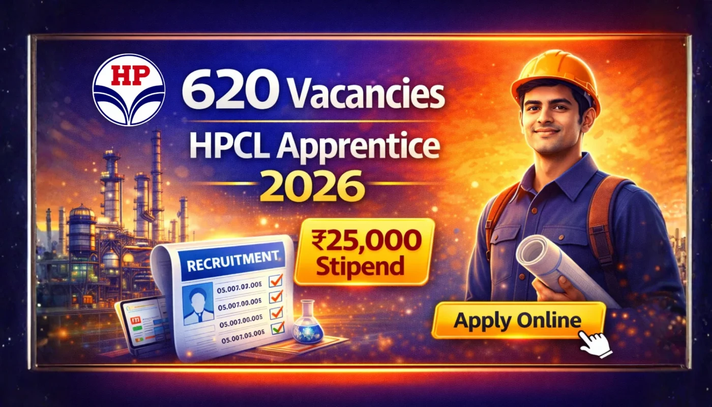 HPCL Graduate Apprentice Trainee 2026
