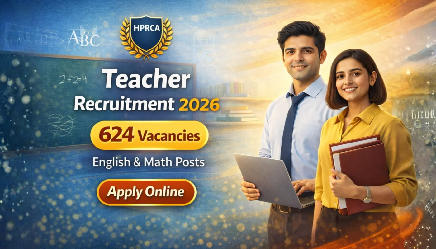 HPRCA Teacher Recruitment 2026