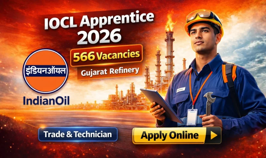 IOCL Gujarat Refinery Apprenticeship 2026