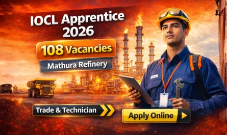 IOCL Mathura Refinery Apprenticeship 2026