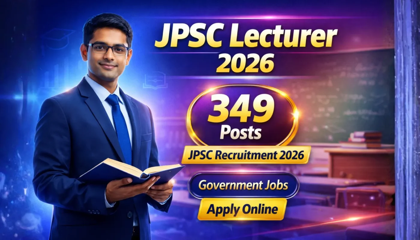 JPSC Lecturer Recruitment 2026