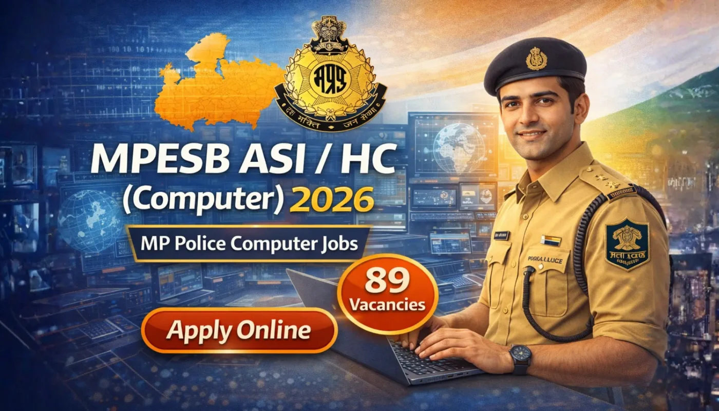 MPESB ASI / HC (Computer) Recruitment 2026