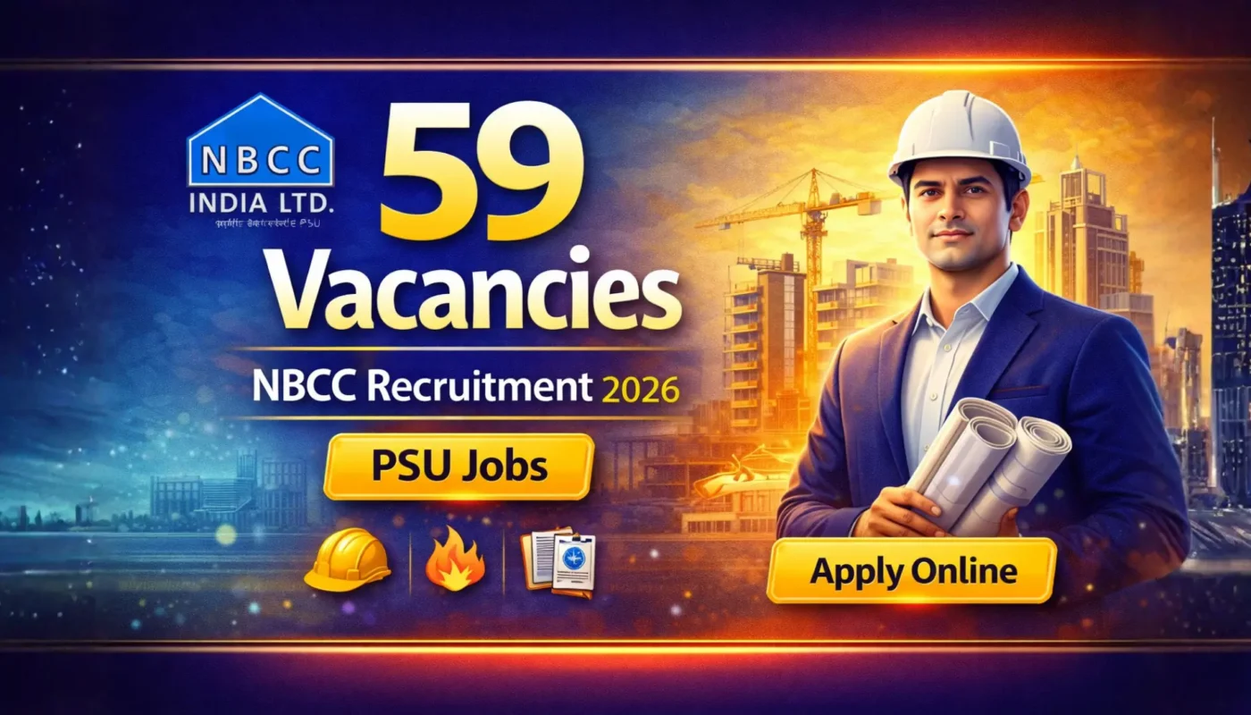 NBCC Recruitment 2026