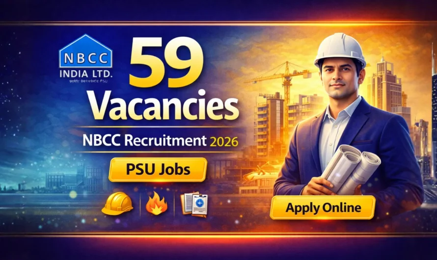 NBCC Recruitment 2026