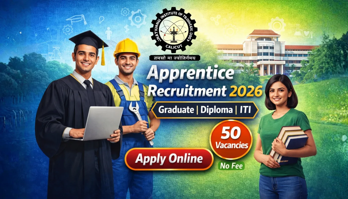 NIT Calicut Apprentice Recruitment 2026