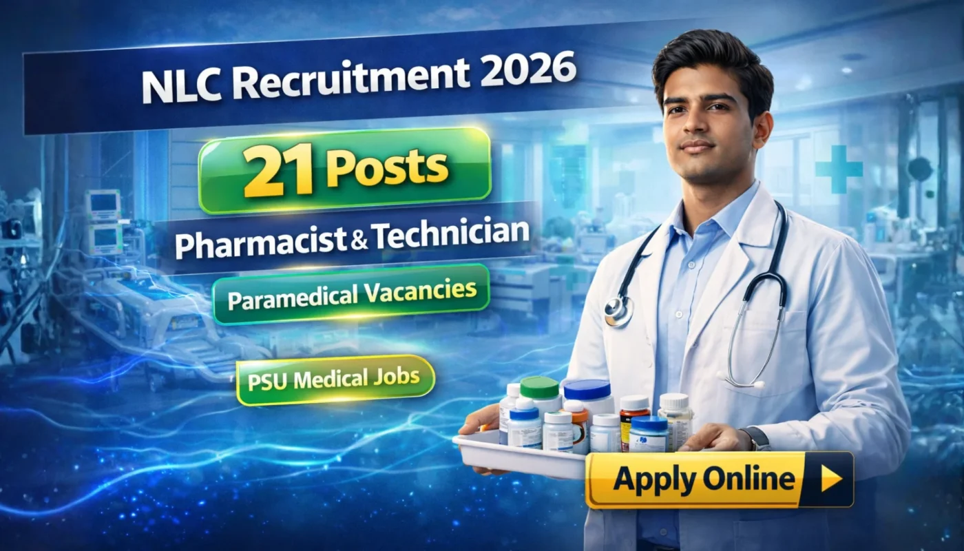 NLC Paramedical Recruitment 2026