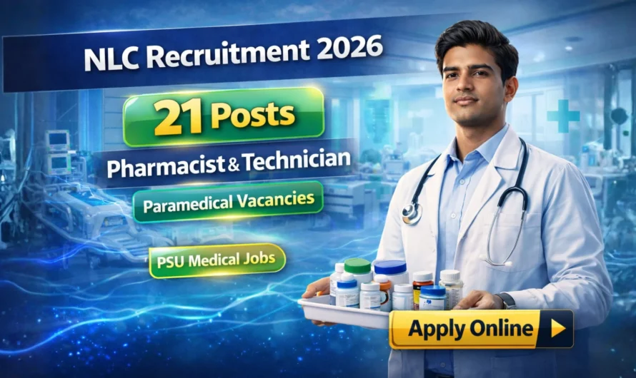 NLC Paramedical Recruitment 2026