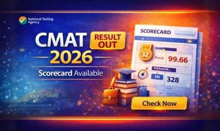 NTA CMAT 2026 Result OUT