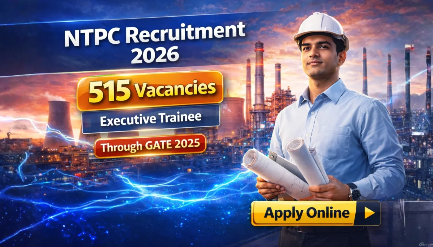 NTPC Executive Trainee Recruitment 2026