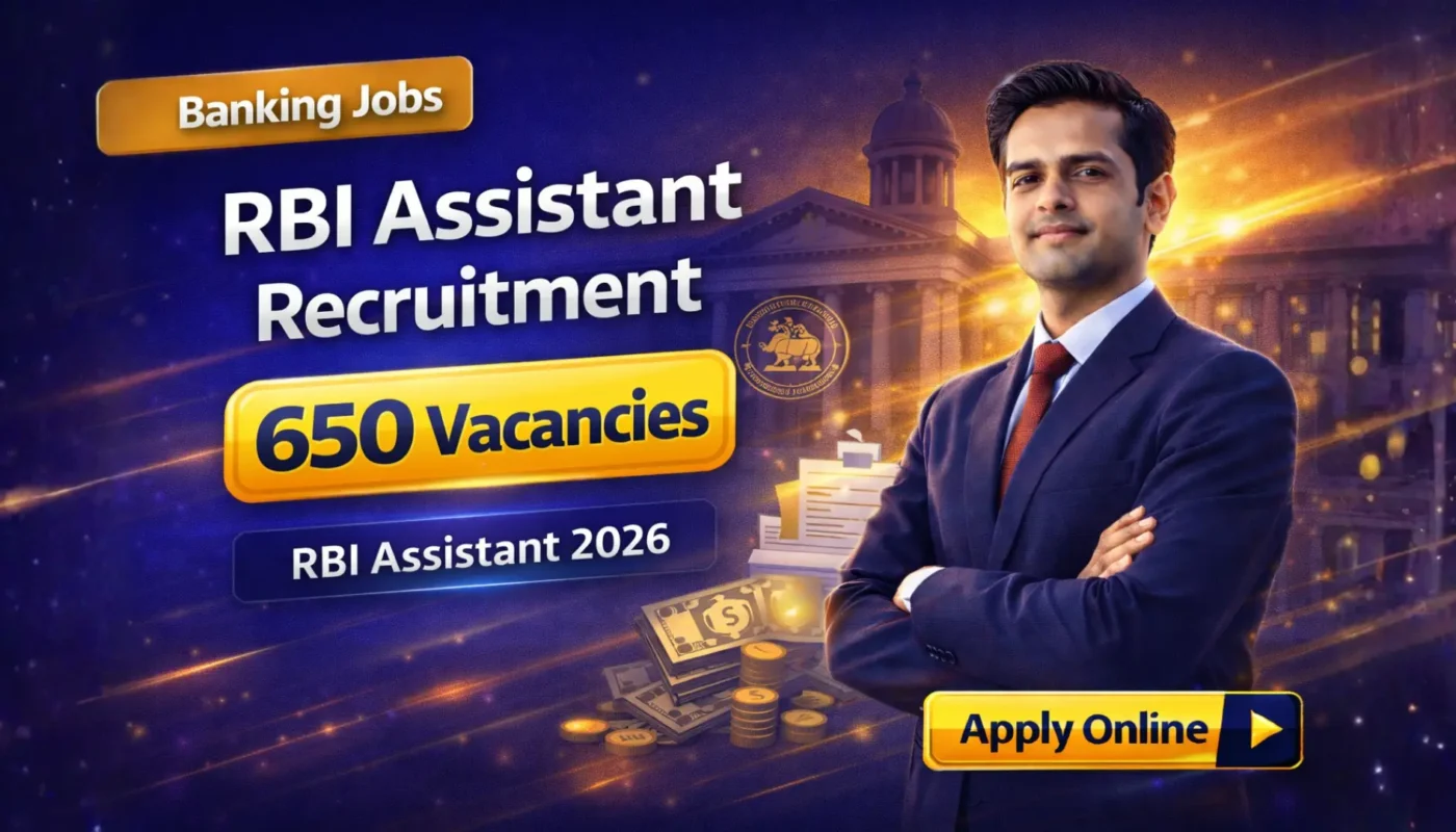 RBI Assistant 2026 Notification Out for 650 Vacancies