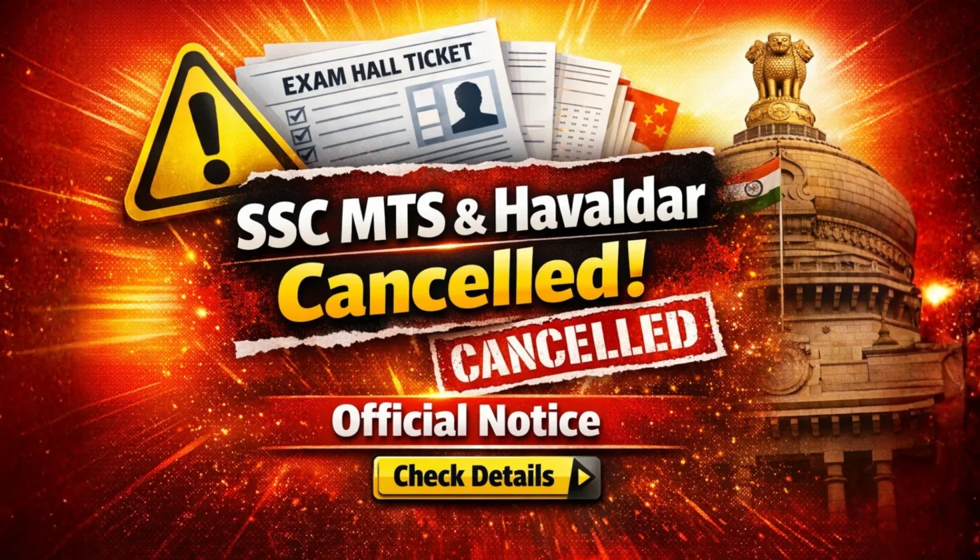 Cancellation of Multi-Tasking (Non-Technical) Staff & Havaldar