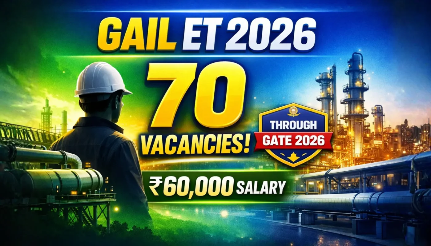 GAIL Executive Trainee Recruitment 2026