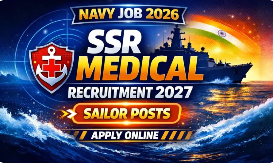 Indian Navy SSR (Medical) 02/2027 Recruitment