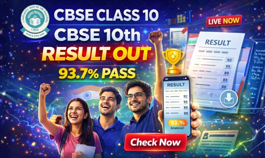 CBSE Class 10th Result 2026 OUT