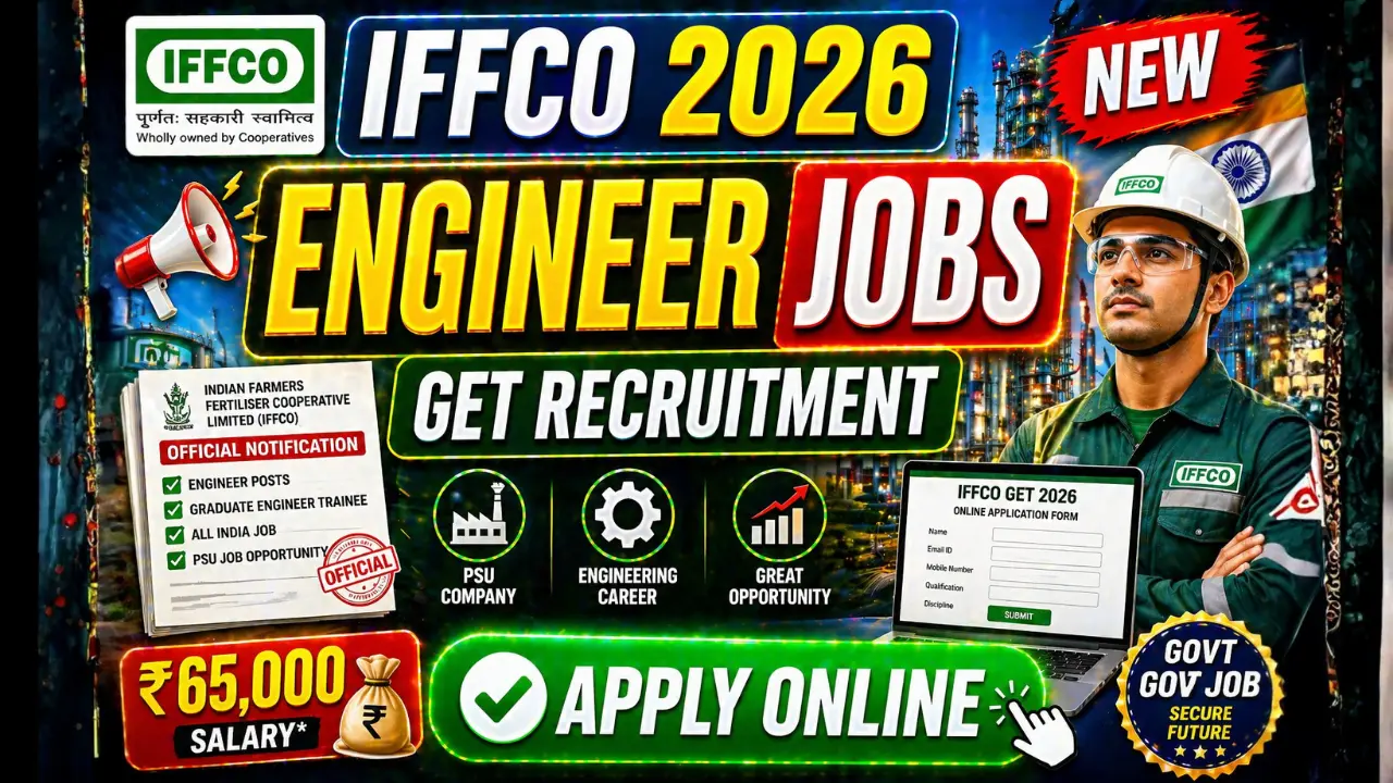 IFFCO GET Recruitment 2026 Notification Out