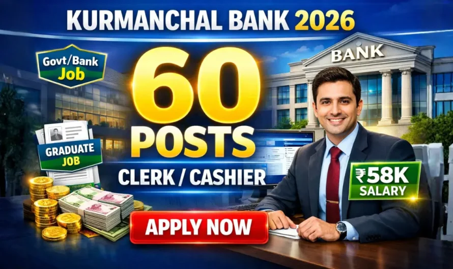 Kurmanchal Bank Assistant Recruitment 2026