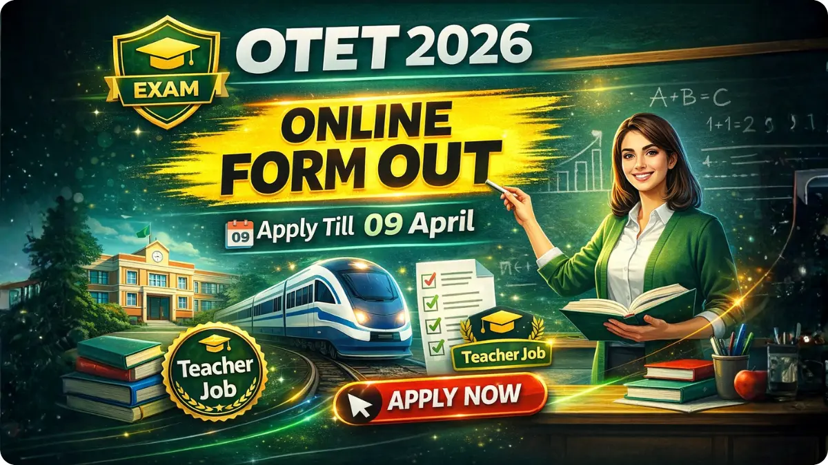 Odisha OTET 2026 Online Form