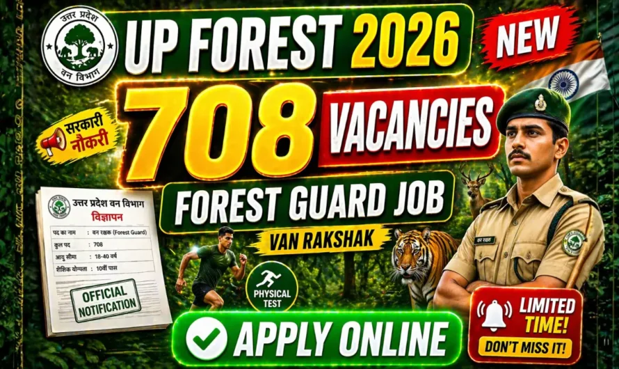 UPSSSC Forest Guard Recruitment 2026