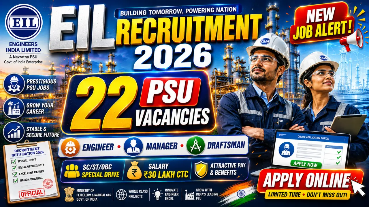 EIL Special Recruitment Drive 2026