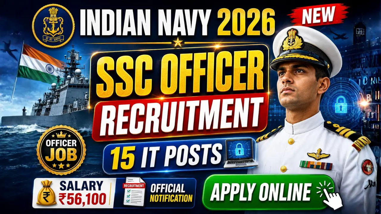 Indian Navy SSC Officer Recruitment 2026